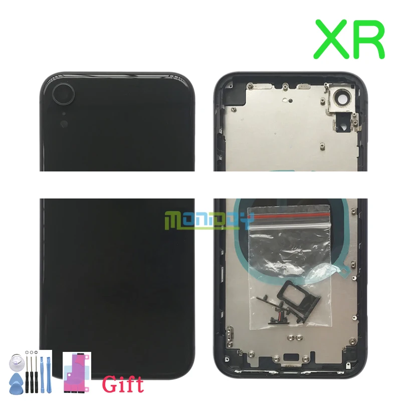 high quality For iphone XR Housing Cover Battery Door Rear Chassis Frame with Back Cover Glass + Tool Battery sticker
high quality For iphone XR Housing Cover Battery Door Rear Chassis Frame with Back Cover Glass + Tool Battery sticker