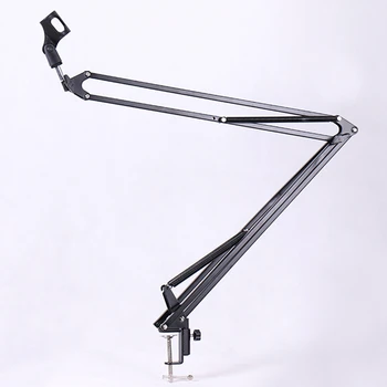 NB39 Adjustable Desktop Microphone Suspension Boom Scissor Arm Stand Holder Mic Suspension Mount Holder
NB39 Adjustable Desktop Microphone Suspension Boom Scissor Arm Stand Holder Mic Suspension Mount Holder