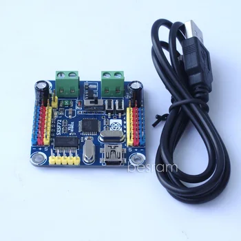 8pcs Arduino 16 Channel steering gear with online/offline mode controller
8pcs Arduino 16 Channel steering gear with online/offline mode controller