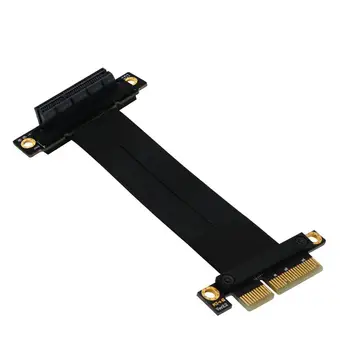 24cm PCI-E 4X 270-Degree Reverse Extension Cable Extender Riser Card Adapter Extender Durable PCI-E 4X Riser Card
24cm PCI-E 4X 270-Degree Reverse Extension Cable Extender Riser Card Adapter Extender Durable PCI-E 4X Riser Card