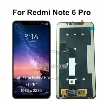 100% Tested For Xiaomi Redmi Note6 Pro LCD Display + Touch Panel Screen Digitizer Assembly Replace for Redmi Note 6 Pro lcd
100% Tested For Xiaomi Redmi Note6 Pro LCD Display + Touch Panel Screen Digitizer Assembly Replace for Redmi Note 6 Pro lcd