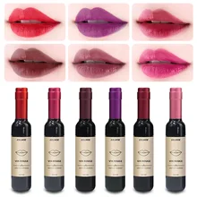 5ml 6 Colors Red Wine Bottle Lip Gloss High Pigmented Moisturizing Lip Tint Waterproof Long Lasting Wine Red Makeup Lip Cosmetic
5ml 6 Colors Red Wine Bottle Lip Gloss High Pigmented Moisturizing Lip Tint Waterproof Long Lasting Wine Red Makeup Lip Cosmetic