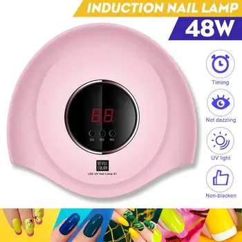 With 3 Timer 18LED UV LED Nail Lamp Faster Nail Dryer Professional Gel Lamp for Fingernail and Toenail Auto Sensor Nail Machine
With 3 Timer 18LED UV LED Nail Lamp Faster Nail Dryer Professional Gel Lamp for Fingernail and Toenail Auto Sensor Nail Machine