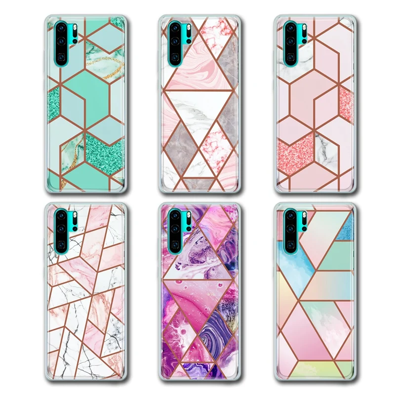 Electroplating Geometric Marble Phone Cases For Huawei P30 Pro P30 Lite Mate 20 Pro Case Silicon Soft TPU Case With Holder Stand
Electroplating Geometric Marble Phone Cases For Huawei P30 Pro P30 Lite Mate 20 Pro Case Silicon Soft TPU Case With Holder Stand