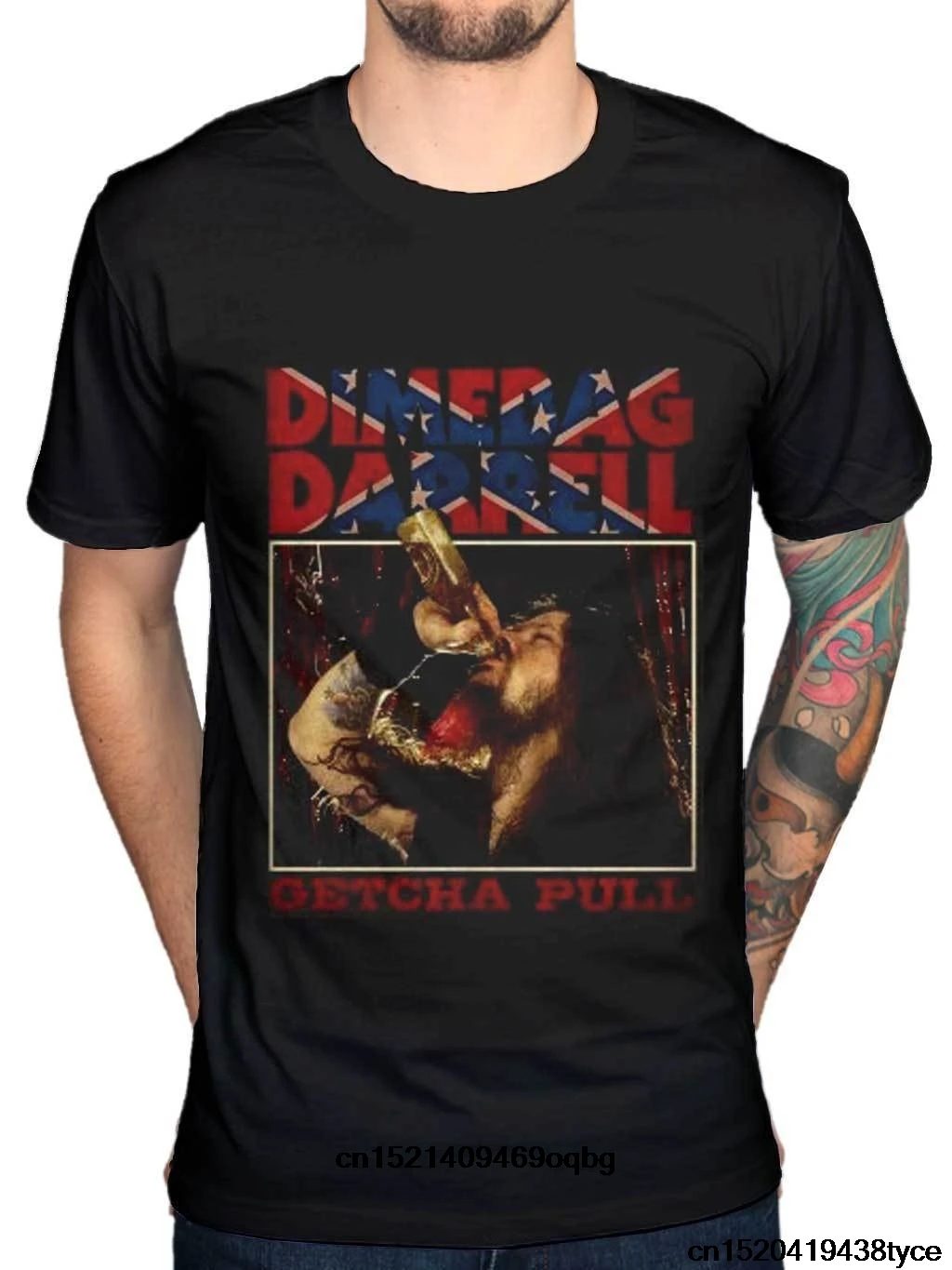 Dimebag Darrell Getcha Pull New Graphic T Shirt Band Merch Pantera Rip Design Tops Customize Printed Short Sleeve Tees
Dimebag Darrell Getcha Pull New Graphic T Shirt Band Merch Pantera Rip Design Tops Customize Printed Short Sleeve Tees