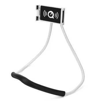 Universal Lazy Hanging Neck Phone Stand Mount Necklace Support Bracket Holder Bendable Bracket Holder For Phone Porte Telephone
Universal Lazy Hanging Neck Phone Stand Mount Necklace Support Bracket Holder Bendable Bracket Holder For Phone Porte Telephone