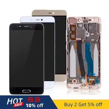 Display For XIAOMI Mi5 Mi 5 LCD Touch Screen Digitizer with Frame Replacement Full Assembly 5.15'' Original Black White Gold
Display For XIAOMI Mi5 Mi 5 LCD Touch Screen Digitizer with Frame Replacement Full Assembly 5.15'' Original Black White Gold