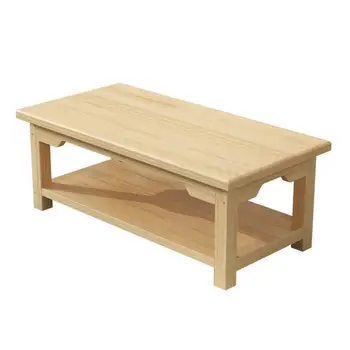 All solid wood logs simple household living room small apartment double storage simple tea table table table coffee table
All solid wood logs simple household living room small apartment double storage simple tea table table table coffee table