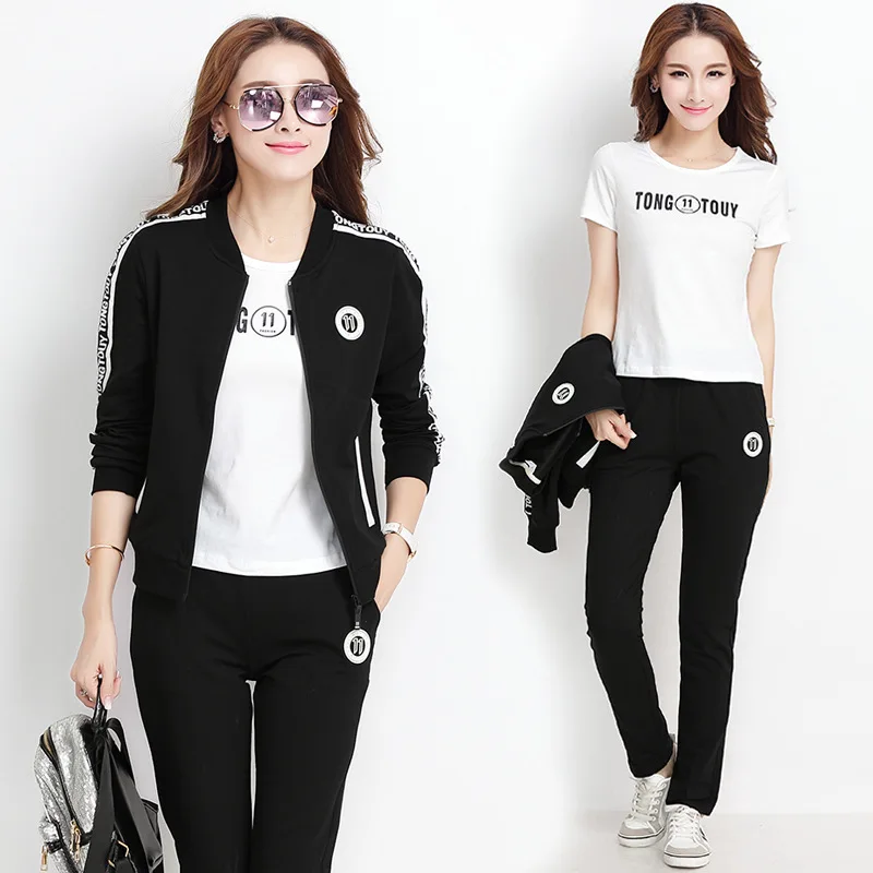 2019 Spring And Autumn New Style Fashion Casual Sports WOMEN'S Suit Korean-style Sports Clothing Sports Hoodie WOMEN'S Suit Thre
2019 Spring And Autumn New Style Fashion Casual Sports WOMEN'S Suit Korean-style Sports Clothing Sports Hoodie WOMEN'S Suit Thre