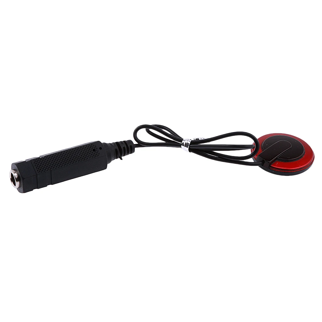 6.35mm Piezo Pickup Transducer for Guitar Ukulele Mandolin Replacement Parts 6.35mm Piezo Pickup Transducer for Guitar Ukulele Mandolin Replacement Parts