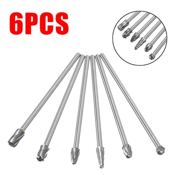 6Pcs 6mm Diameter Carbide Rotary Burrs Set 1/4'' Shank Rotary Burr File Drill Bits Set Wood Metal Milling Engraving Cutter Tool
6Pcs 6mm Diameter Carbide Rotary Burrs Set 1/4'' Shank Rotary Burr File Drill Bits Set Wood Metal Milling Engraving Cutter Tool