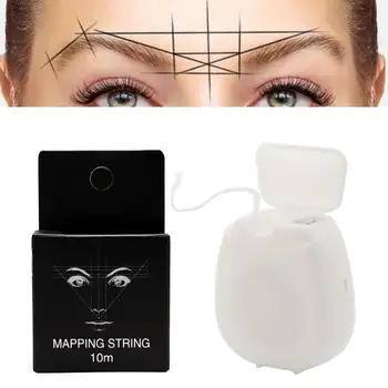 Pre-Inked Brow Mapping Strings pigment string for Microblading PMU Accessories Brow Mapping Thread For Eyebrow Permanent Makeup
Pre-Inked Brow Mapping Strings pigment string for Microblading PMU Accessories Brow Mapping Thread For Eyebrow Permanent Makeup