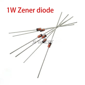 100pcs 1W Zener diode DO-41 3V 3V3 3V6 3V9 4V3 4V7 5V1 5V6 6V2 6V8 7V5 8V2 9V1 10V 11V 12V 13V 15V 1N4733A 1N4742A 1N4728A
100pcs 1W Zener diode DO-41 3V 3V3 3V6 3V9 4V3 4V7 5V1 5V6 6V2 6V8 7V5 8V2 9V1 10V 11V 12V 13V 15V 1N4733A 1N4742A 1N4728A