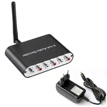 192khz Bluetooth DAC Digital to Analog Audio Converter with Bluetooth Receiver Support 5.1ch to 6RCA Audio Decoder For DVD AMP
192khz Bluetooth DAC Digital to Analog Audio Converter with Bluetooth Receiver Support 5.1ch to 6RCA Audio Decoder For DVD AMP