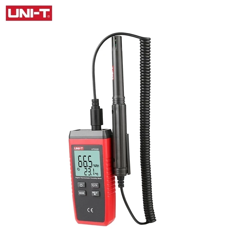 UNI-T UT333S Mini Temperature Humidity Meter Outdoor Hygrometer Overload Indication Unit Conversion LCD Backlight hygromet 
UNI-T UT333S Mini Temperature Humidity Meter Outdoor Hygrometer Overload Indication Unit Conversion LCD Backlight hygromet