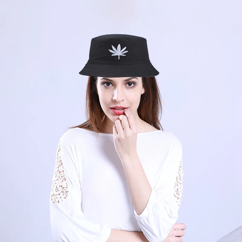 2020 Spring And Summer New Hat Maple Leaf Embroidery Fisherman Hat Casual All-match Sunbath Hat
2020 Spring And Summer New Hat Maple Leaf Embroidery Fisherman Hat Casual All-match Sunbath Hat