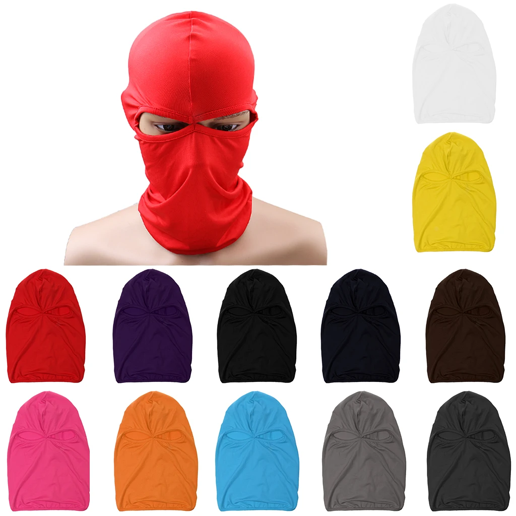 Two Holes Outdoor Cycling Full Face Mask Motorcycle Bicycle Scarf Hood CS Hiking Two Holes Outdoor Cycling Full Face Mask Motorcycle Bicycle Scarf Hood CS Hiking