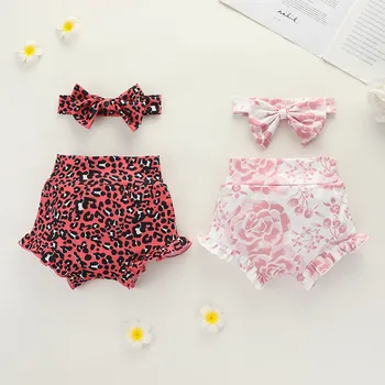 New 2Pcs/Set Baby Girls Leopard Printed Shorts Cotton Infant Kids Ruffles High Waist Short Pants Summer Clothing Elastic Shorts
New 2Pcs/Set Baby Girls Leopard Printed Shorts Cotton Infant Kids Ruffles High Waist Short Pants Summer Clothing Elastic Shorts