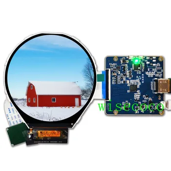 3.4 inch IPS single round 800*800 TM034XVZP01 display MIPI controller board Meters Idustrial Display
3.4 inch IPS single round 800*800 TM034XVZP01 display MIPI controller board Meters Idustrial Display