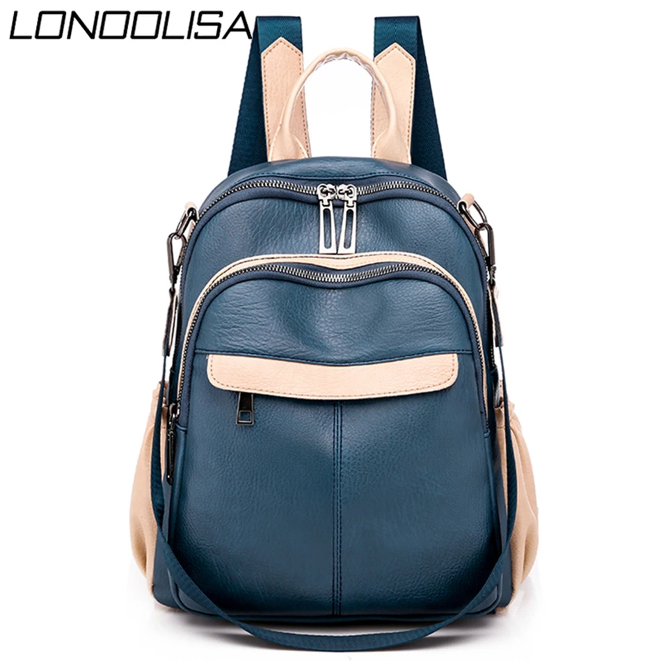 Sac A Dos Femme Multifunction Back Pack High Quality PU Leather Travel Backpack Bagpack School Shoulder Bags For Women 2020
Sac A Dos Femme Multifunction Back Pack High Quality PU Leather Travel Backpack Bagpack School Shoulder Bags For Women 2020