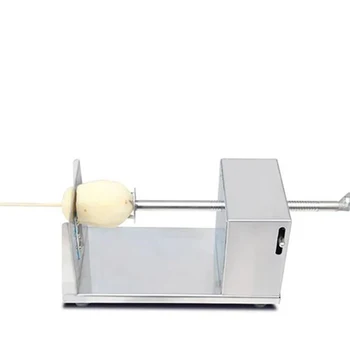 Manual French Fry Twisted Potato Slicer Stainless Steel Potato Spiral Shaped Cutter Potato Chipper Slicer Kitchen Gadgets
Manual French Fry Twisted Potato Slicer Stainless Steel Potato Spiral Shaped Cutter Potato Chipper Slicer Kitchen Gadgets