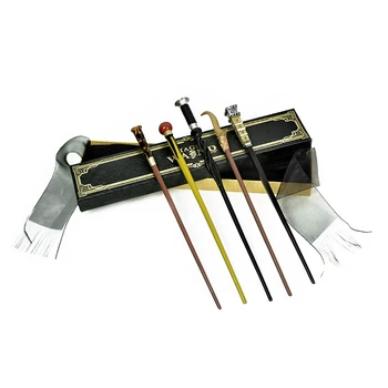 Metal Core Magic Wands Potters Cosplay Young Dumbledore Wand Toys for Child High Quality Spielman with Black Gift Box 
Metal Core Magic Wands Potters Cosplay Young Dumbledore Wand Toys for Child High Quality Spielman with Black Gift Box