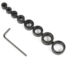 New 8pc 3-16mm Woodworking Drill Locator Bit Depth Stop Collars Ring Positioner Drill Locator Wood Drill Bit With Wrench
New 8pc 3-16mm Woodworking Drill Locator Bit Depth Stop Collars Ring Positioner Drill Locator Wood Drill Bit With Wrench