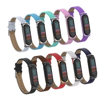 PU Leather Watch Band For Xiaomi Mi Band 3 Mi Band 4 Sport Wrist Strap For Xiaomi Miband 4 3 Smart Watch Metal Frame Bracelet
PU Leather Watch Band For Xiaomi Mi Band 3 Mi Band 4 Sport Wrist Strap For Xiaomi Miband 4 3 Smart Watch Metal Frame Bracelet