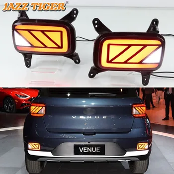 JAZZ TIGER Multi-functions Car LED Rear Fog Lamp Brake Light Bumper Light Reverse Light For Hyundai Venue 2019 2020
JAZZ TIGER Multi-functions Car LED Rear Fog Lamp Brake Light Bumper Light Reverse Light For Hyundai Venue 2019 2020