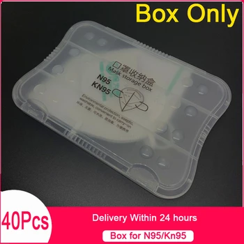 40pcs/Set KN95 Mouth Face Cover Box Disposable Face Shield Container Dustproof Carrying Protective Case Organizer For N95
40pcs/Set KN95 Mouth Face Cover Box Disposable Face Shield Container Dustproof Carrying Protective Case Organizer For N95
