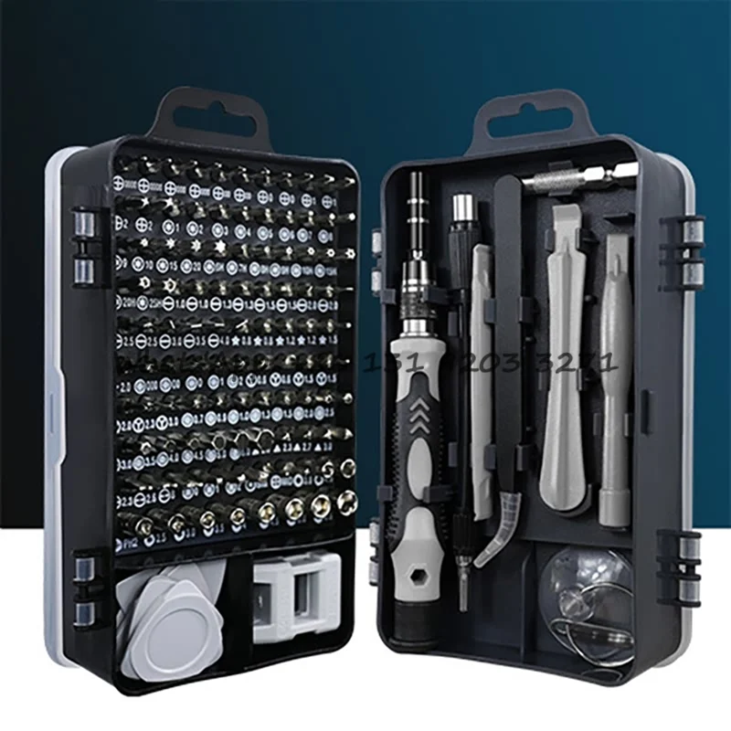 

115 In 1 Screwdriver Set Magnetic Screwdriver Bits Repair Phone PC Tool Kit Precision Torx Hex Screw Driver Hand Tools