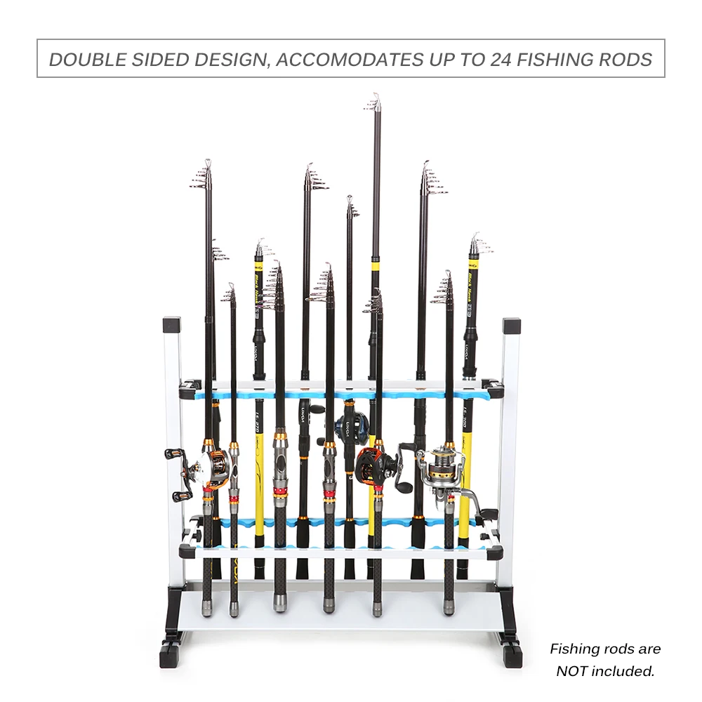 Hot New Ultralight Fishing Rods Holder Portable Aluminum 24 Fishing Rod Racks Great for Storing Fishing Pesca Poles on Boat, at
Hot New Ultralight Fishing Rods Holder Portable Aluminum 24 Fishing Rod Racks Great for Storing Fishing Pesca Poles on Boat, at
