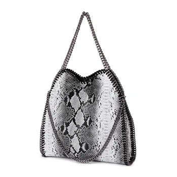 FIRMRANCH 2020 women's new snake print folding chain shoulder bag handbag
FIRMRANCH 2020 women's new snake print folding chain shoulder bag handbag