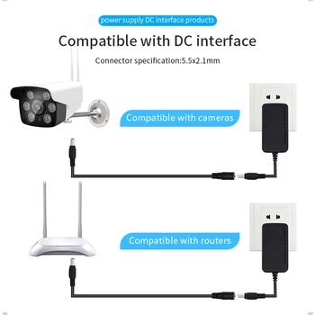 1pc DC Power Extension Cable 3 Meters/ 10FT Jack Socket To 5.5mmx2.1mm Male Plug For CCTV Camera 12 Volt Extension Cord
1pc DC Power Extension Cable 3 Meters/ 10FT Jack Socket To 5.5mmx2.1mm Male Plug For CCTV Camera 12 Volt Extension Cord
