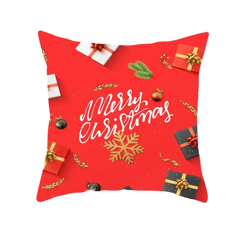 2019 cute sock christmas pillow cover soft comfortable pillow