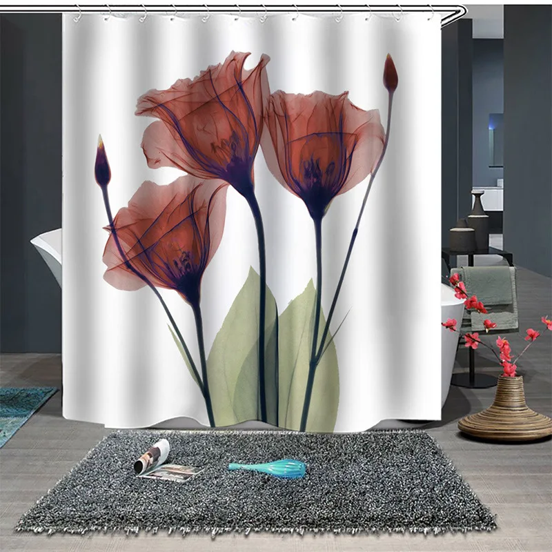 High Quality 3D Printing Tulip Waterproof Bathroom Shower Curtain Polyester Cloth12 Hooks Bathroom Curtain Shower Curtains
High Quality 3D Printing Tulip Waterproof Bathroom Shower Curtain Polyester Cloth12 Hooks Bathroom Curtain Shower Curtains