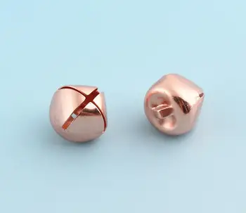 Jingle Bells Blocks 50pcs 11mm Rose gold Christmas Bells Round Wedding Bells Kettle Bells Pet Collar Bells Wands Bells Supply
Jingle Bells Blocks 50pcs 11mm Rose gold Christmas Bells Round Wedding Bells Kettle Bells Pet Collar Bells Wands Bells Supply