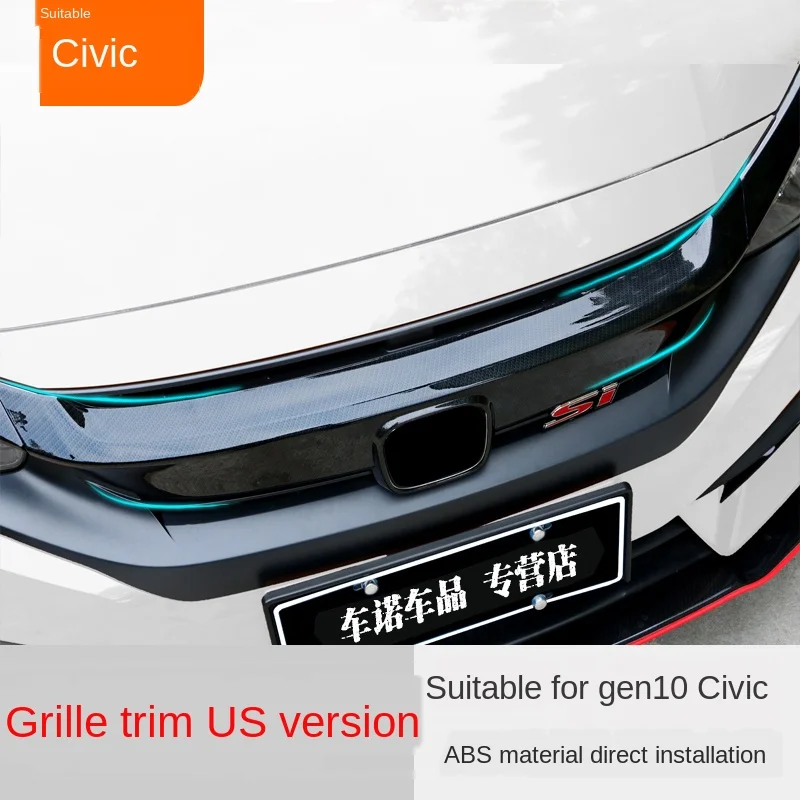 Applicable to 10 Th Generation Civic Grille Modification Us Version Hood Carbon Fiber Pattern Middle Mesh Trim Decorative Sticke
Applicable to 10 Th Generation Civic Grille Modification Us Version Hood Carbon Fiber Pattern Middle Mesh Trim Decorative Sticke