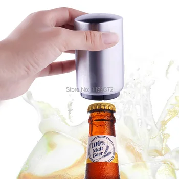 50pcs Stainless Steel Magnet Magnetic Push Down Brushed Silver Automatic Bottle Opener Glass Beer Soda Cap Wine Openers Tool Bar
50pcs Stainless Steel Magnet Magnetic Push Down Brushed Silver Automatic Bottle Opener Glass Beer Soda Cap Wine Openers Tool Bar