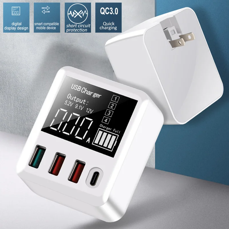 Charger car usb quick 4.0 charging phone carregador portatil fast charge type c adapter quick 3.0 chargeur tablet qc
Charger car usb quick 4.0 charging phone carregador portatil fast charge type c adapter quick 3.0 chargeur tablet qc