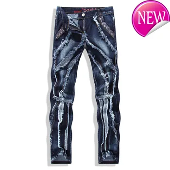 Jeans Male Autumn Personality Self-cultivation Directly Canister Long Pants Tide Designer Jeans Erkek Jean Pantolon
Jeans Male Autumn Personality Self-cultivation Directly Canister Long Pants Tide Designer Jeans Erkek Jean Pantolon