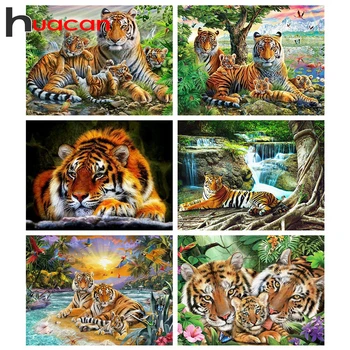 Huacan 5D Diamond Painting Tiger Full Round/Square Diamond Embroidery Mosaic Animal Decor For Home
Huacan 5D Diamond Painting Tiger Full Round/Square Diamond Embroidery Mosaic Animal Decor For Home