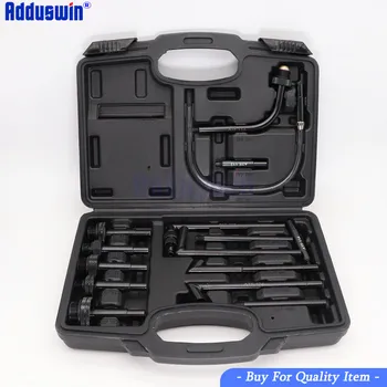 15Pcs Oil Refill Filling Adaptor Set CVT Transmission Service Adapter ATF Adapters Transmission Oil Refilling Tool
15Pcs Oil Refill Filling Adaptor Set CVT Transmission Service Adapter ATF Adapters Transmission Oil Refilling Tool