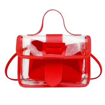 Casual PVC Transparent Shoulder Bags Women Jelly Handbag Small Chain Crossbody Bags 2020 Fashion Travel Clutch Phone Bags 
Casual PVC Transparent Shoulder Bags Women Jelly Handbag Small Chain Crossbody Bags 2020 Fashion Travel Clutch Phone Bags