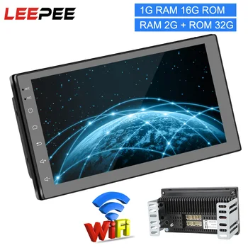 LEEPEE 2 din Car Radio Android Multimedia Player Android 9.1 Bluetooth Wifi GPS Navigation Universal 7" audio Navigation
LEEPEE 2 din Car Radio Android Multimedia Player Android 9.1 Bluetooth Wifi GPS Navigation Universal 7" audio Navigation