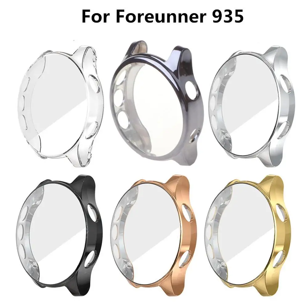 Ultra-Slim TPU Watch Case Silicone Protective Cover Anti Scratch Shell Screen Film For Garmin- Forerunner 935 945
Ultra-Slim TPU Watch Case Silicone Protective Cover Anti Scratch Shell Screen Film For Garmin- Forerunner 935 945