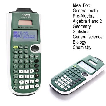 MultiView Advanced Scientific Calculator Calculating Instruments for Students Office AS99
MultiView Advanced Scientific Calculator Calculating Instruments for Students Office AS99