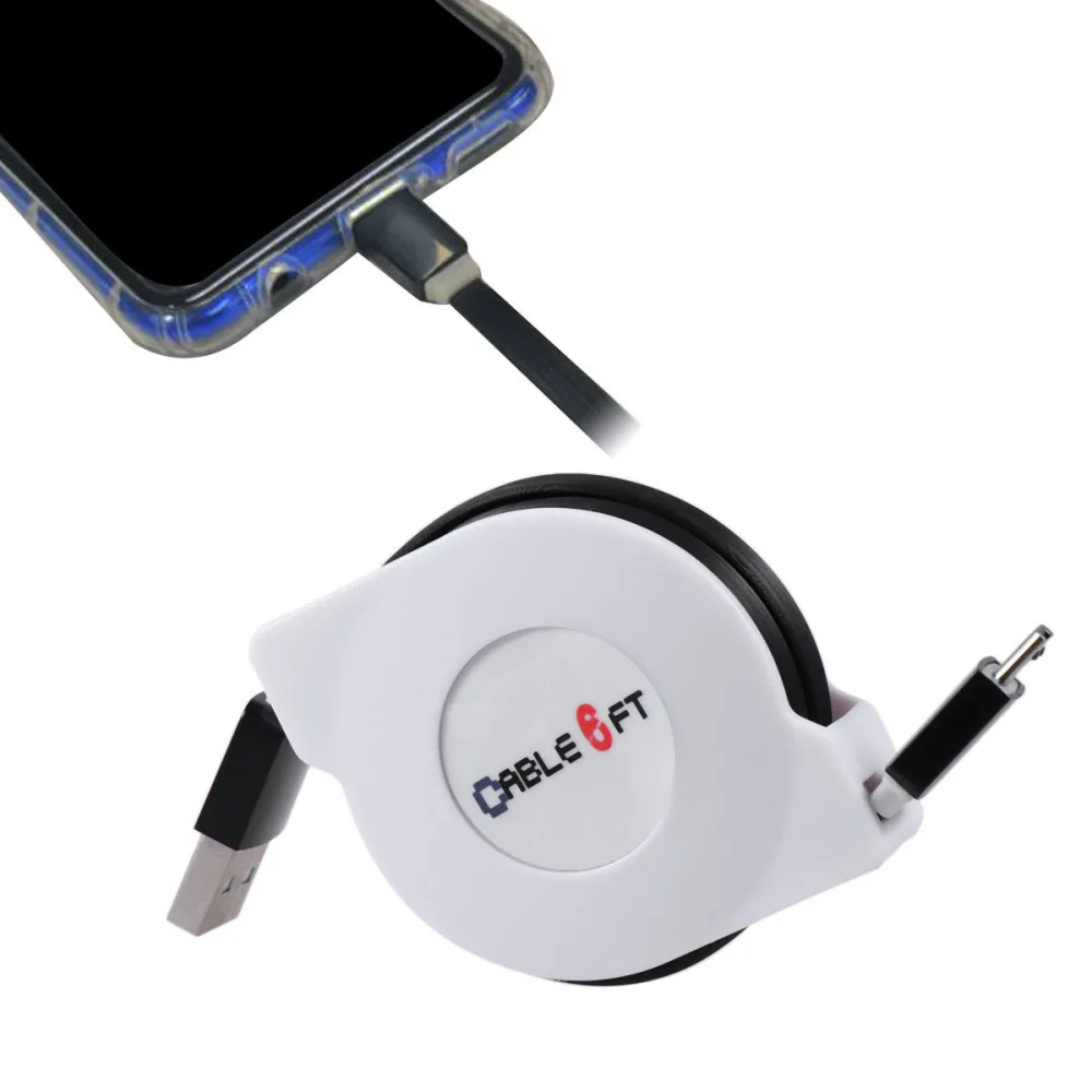 1 pc USB Charging Cord Android Phone High Speed Retractable 2m Portable Data Sync Cord
1 pc USB Charging Cord Android Phone High Speed Retractable 2m Portable Data Sync Cord