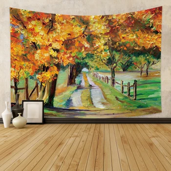 Cassisy Wall Tapestry Wall Hangings Autumn Rural Road Tree Natural Landscape Beach Towel Wall Carpet Dorm Home Decor Chart
Cassisy Wall Tapestry Wall Hangings Autumn Rural Road Tree Natural Landscape Beach Towel Wall Carpet Dorm Home Decor Chart