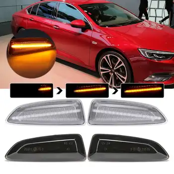 2pcs Flowing LED Side Marker Lights Dynamic 12V Turn Signal Light Side Repeater Lamp Panel Lamp for Opel for Vauxhall Insignia B
2pcs Flowing LED Side Marker Lights Dynamic 12V Turn Signal Light Side Repeater Lamp Panel Lamp for Opel for Vauxhall Insignia B